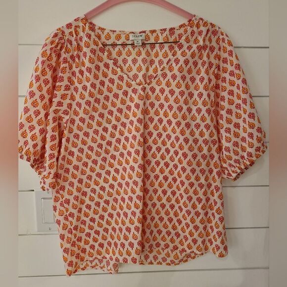 J Crew short sleeve top - Picture 1 of 6
